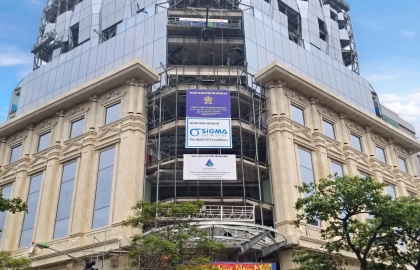 Tiến độ thi công tại dự án Doji tuần thứ 16